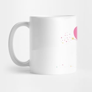 I love you text fairy holding heart Valentine's Day Mug